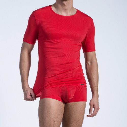 Olaf Benz RED1201 T-shirt <transparent red>