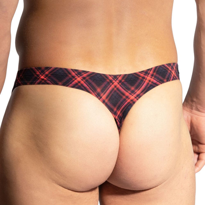 Olaf Benz RED2426 Mini thong check red