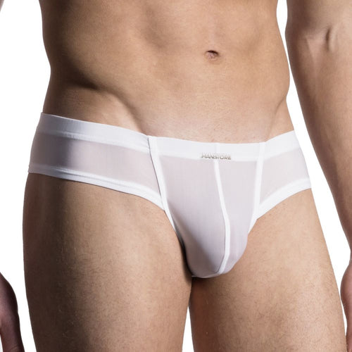 Manstore M101 Cheeky Brief Push Up white