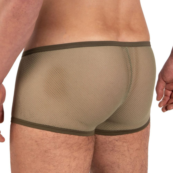 Manstore PU Leren Short met Drukkers M2270 Manstore PU Leren Short met Drukkers M2270