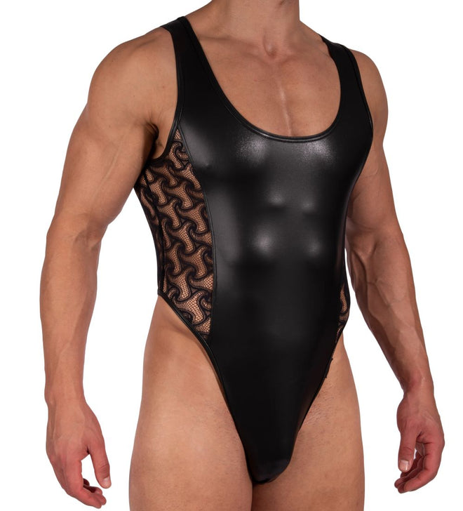 Manstore M2390 String Body black/lace
