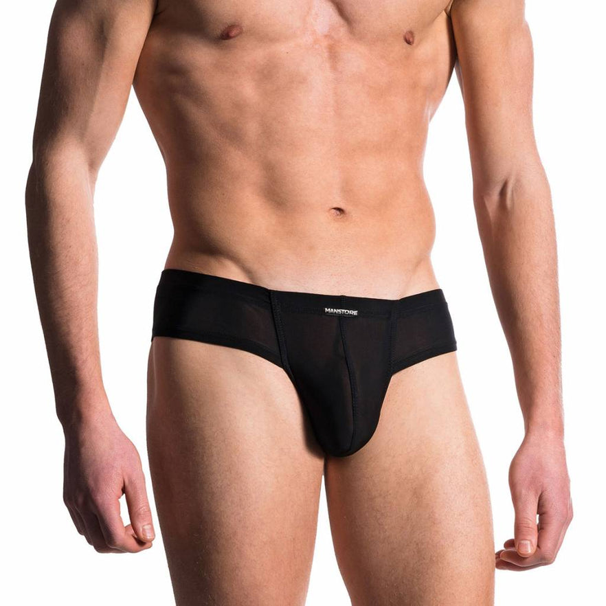 Manstore M101 Cheeky Brief Push Up <black> 