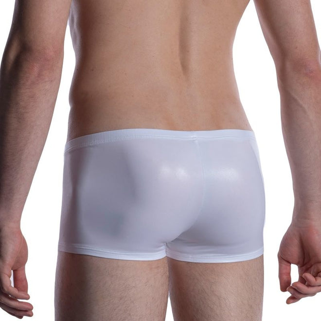 Manstore M2004 Micro Pants semi lack <white> 
