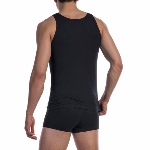 Olaf Benz RED1601 Singlet Cotton classic  <black>