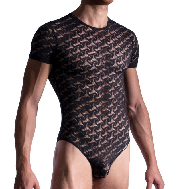 Manstore M2185 String Body <black lace> 