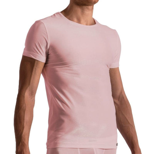 Manstore M2179 T-shirt <rose lurex> 