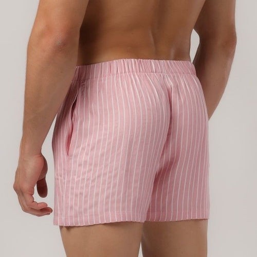 Adam Smith NY Relax Lounge short <pink stripe>